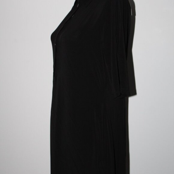 NWT Vince Short Sleeve Half Button Shirt Dress $265 - Picture 4 of 8